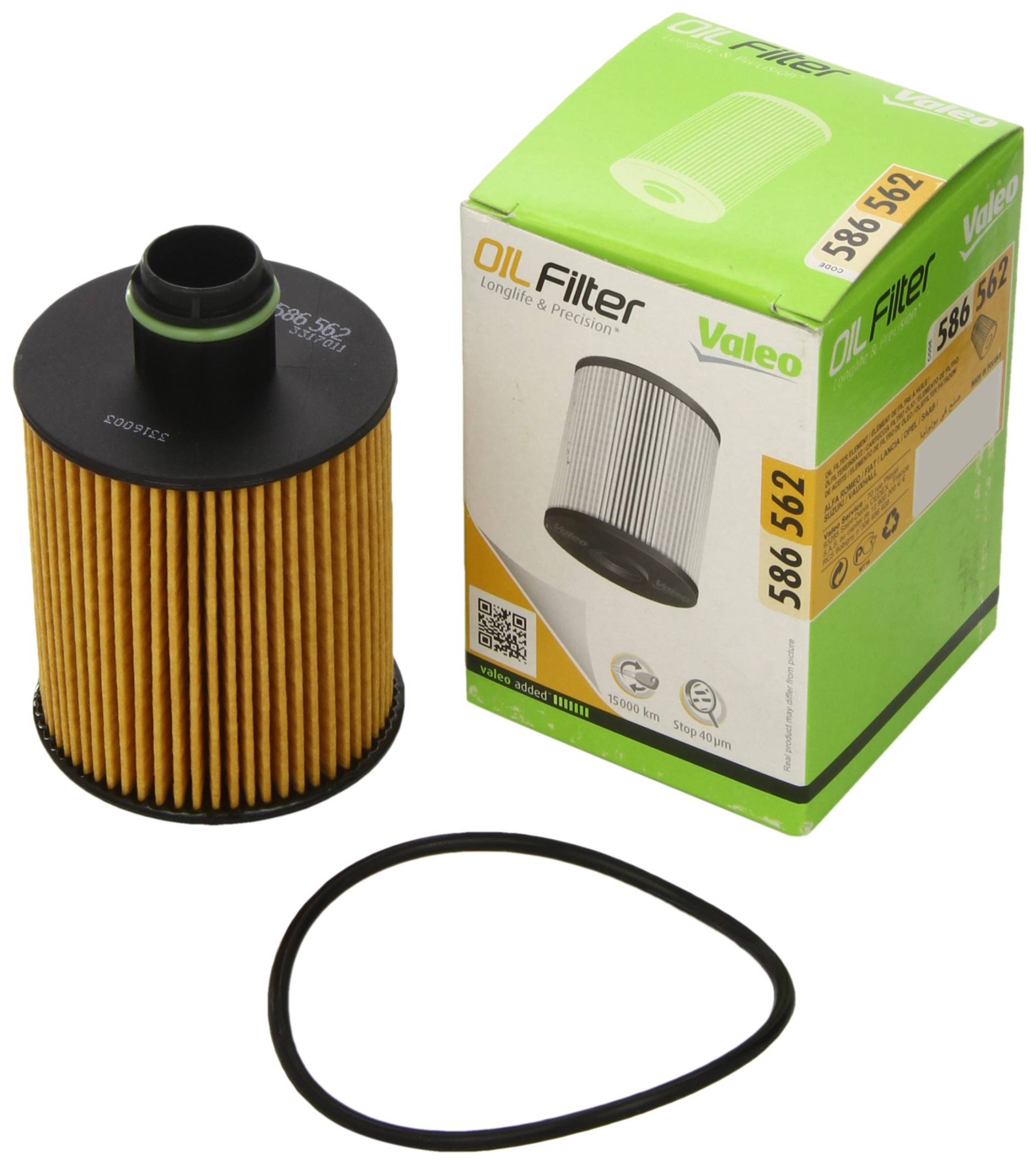 Valeo 586562 Ölfilter Motorfilter Ausgezeichnete Filtrationseigenschaften, Longlife Kapazität, genau und einfach Valeo 586562 Ölfilter Motorfilter Ausgezeichnete Filtrationseigenschaften, Longlife Kapazität, genau und einfach von Valeo
