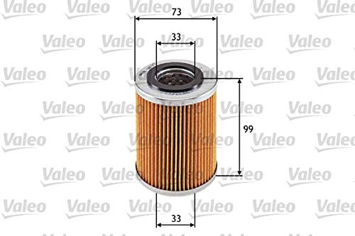 VALEO 586572 Ölfilter Motorfilter Ausgezeichnete Filtrationseigenschaften, Longlife Kapazität, genau und einfach von Valeo