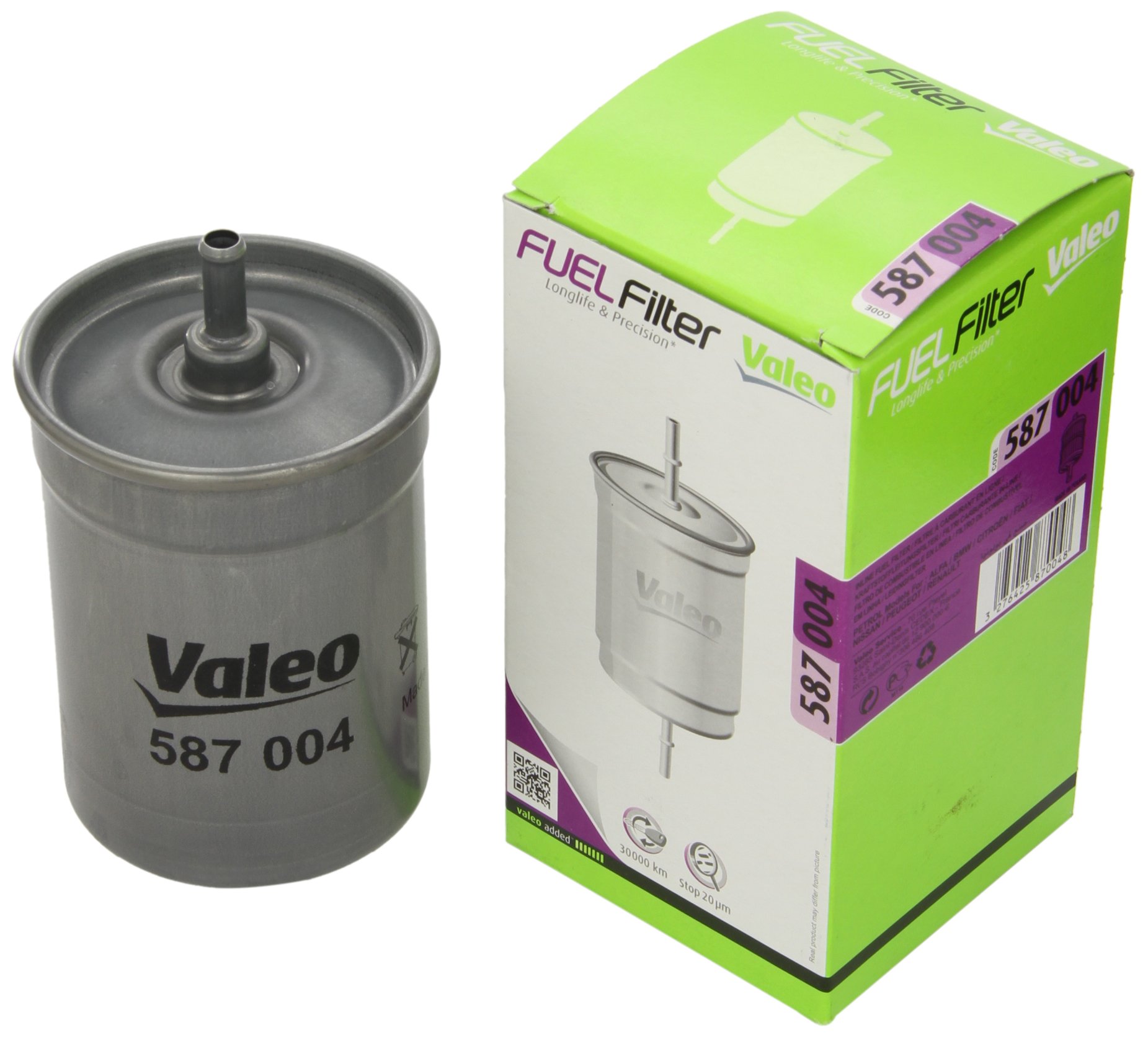 VALEO 587004 Kraftstofffilter Motorfilter Ausgezeichnete Filtrationseigenschaften, Langlaskapazität, genau und einfach von Valeo