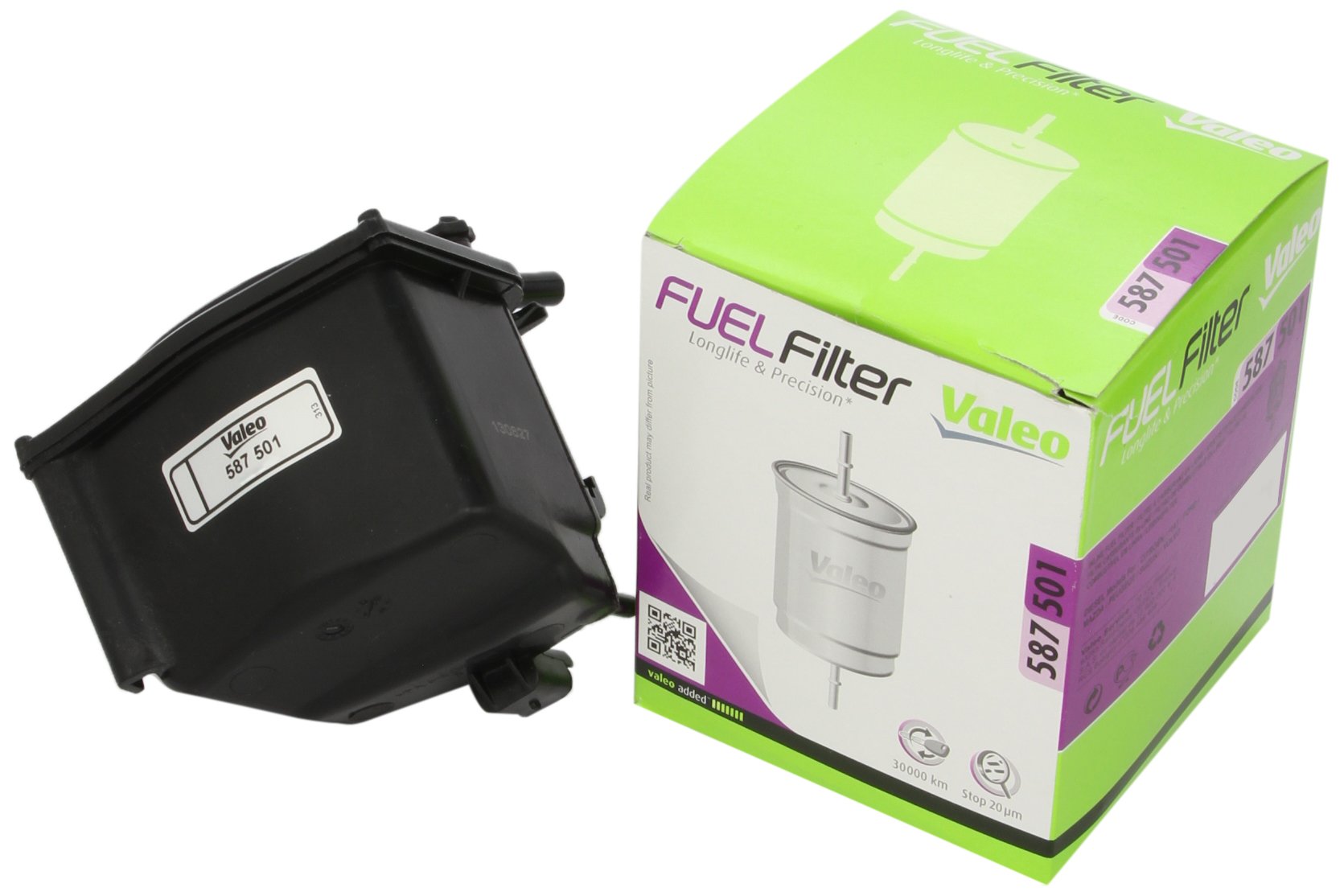 VALEO 587501 Kraftstofffilter Motorfilter Ausgezeichnete Filtrationseigenschaften, Langlaskapazität, genau und einfach von Valeo