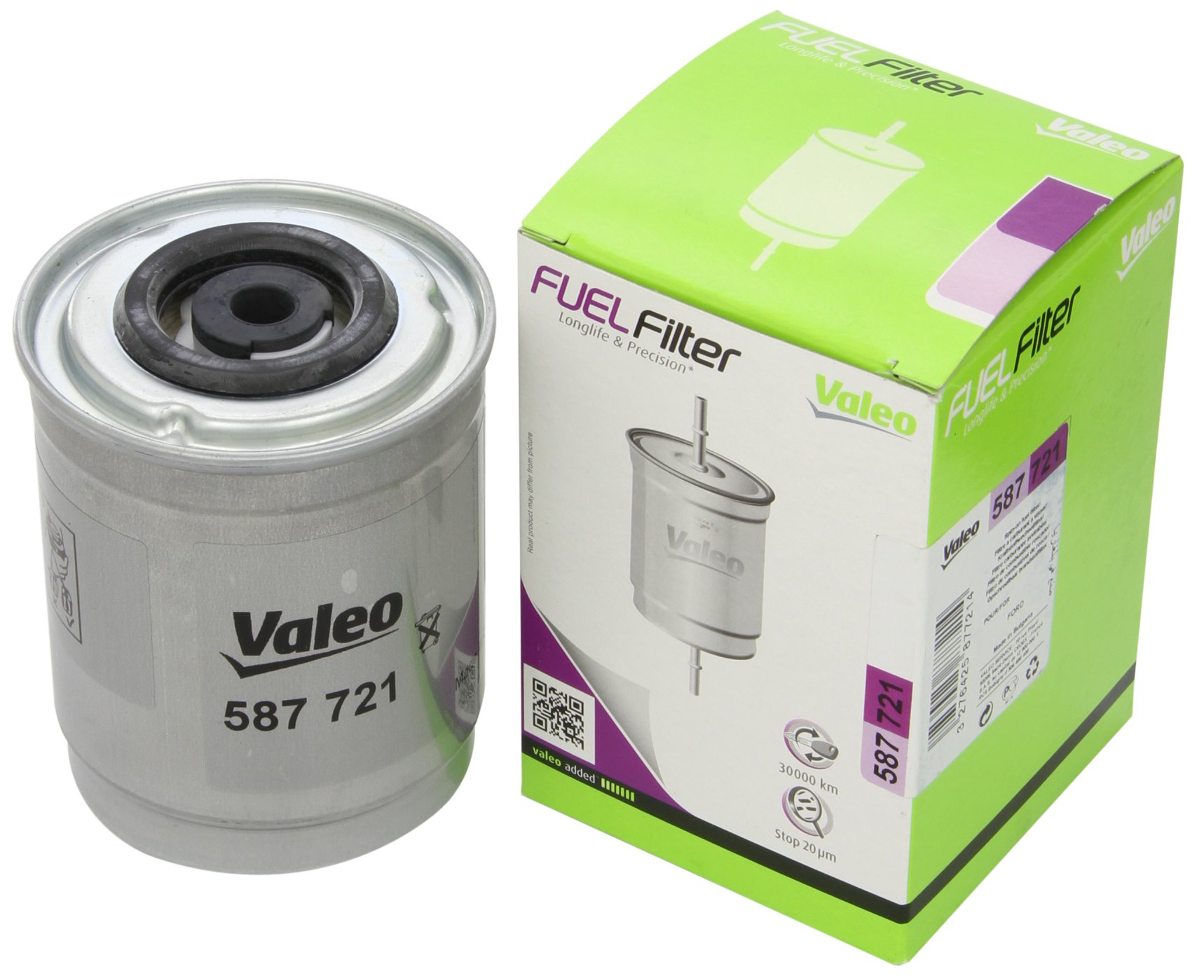VALEO 587721 Kraftstofffilter Motorfilter Ausgezeichnete Filtrationseigenschaften, Langlaskapazität, genau und einfach von Valeo
