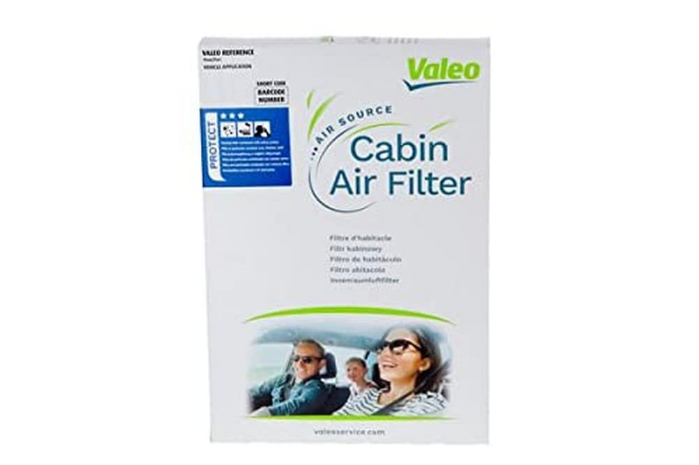 VALEO 698692 Filter, Innenraumluft PROTECT Pollenfilter mit Aktivkohle Schutz vor Pollen, Staub, Bakterien, Gasen und unangenehmen Gerüchen von Valeo