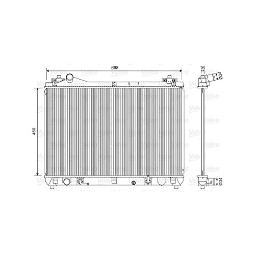 Valeo 701592 Heizkörper Kühlung des Motors von VALEO