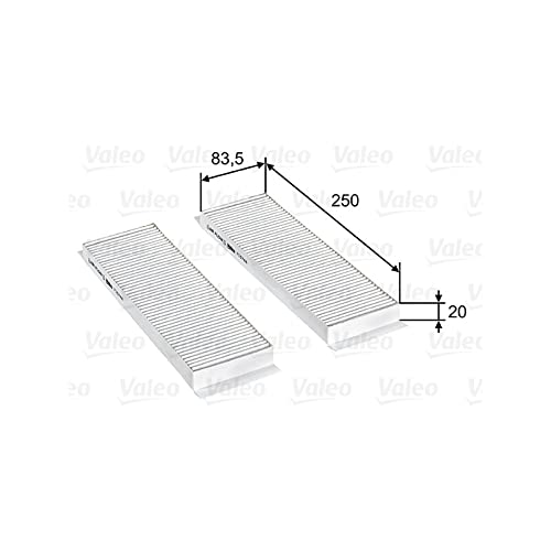 Valeo 715748 ClimFilter Comfort Filter für die Rückbank von VALEO