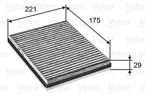 Valeo 715750 ClimFilter Protect Filter für die Rückbank von Valeo