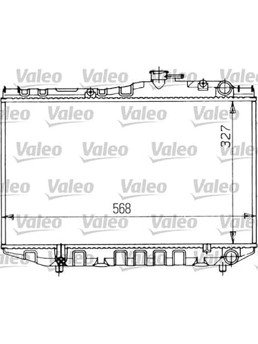 Valeo 730470 Kühler, Motorkühlung von Valeo