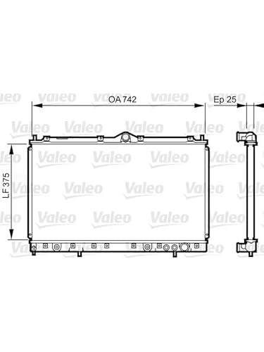 Valeo 731641 Kühler, Motorkühlung Valeo 731641 Kühler, Motorkühlung von Valeo