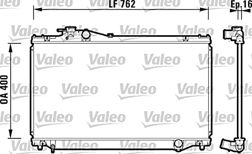 Valeo 734173 Kühler, Motorkühlung von Valeo
