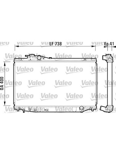 Valeo 734174 Kühler, Motorkühlung von Valeo