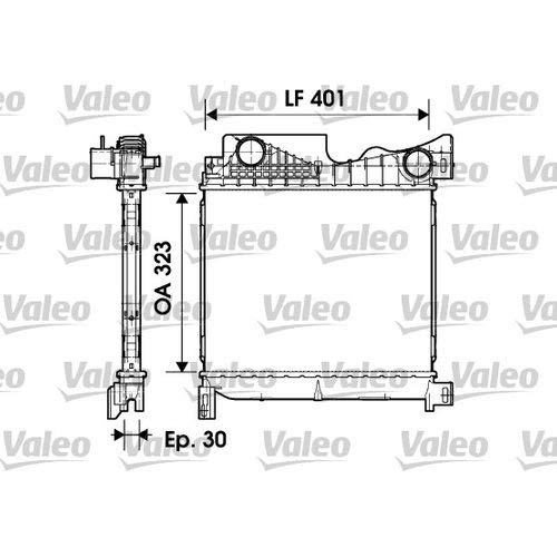 Valeo 817736 Ladeluftkühler von Valeo