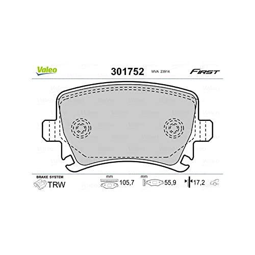 VALEO 301752 Spiel mit 4 Freilaufplatten von Valeo