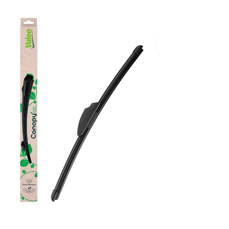 VALEO Canopy - CAN04 - Flachbalkenwischer Basierend Auf Natürlichen Und Recycelten Materialien - Länge: 400mm Vorne (Beinhaltet: 1 Scheibenwischer) - 583904 von VALEO