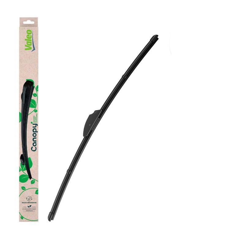 VALEO Canopy - CAN13 - Flachbalkenwischer Basierend Auf Natürlichen Und Recycelten Materialien - Länge: 650mm Vorne (Beinhaltet: 1 Scheibenwischer) - 583913 von VALEO