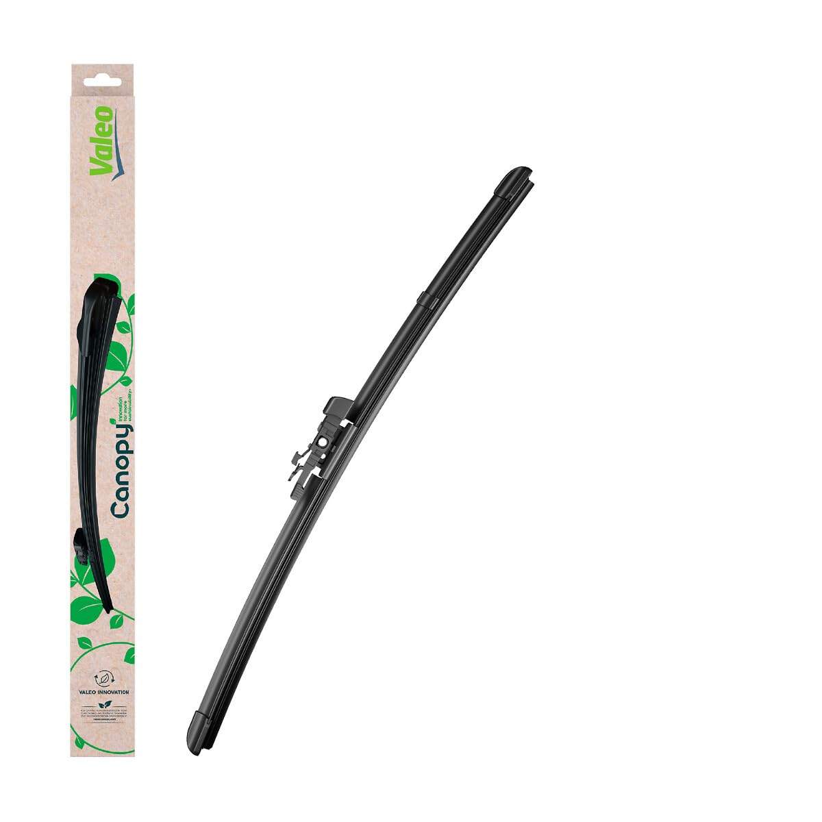 VALEO Canopy - CAN35 - Flachbalkenwischer Basierend Auf Natürlichen Und Recycelten Materialien - Länge: 450mm Vorne (Beinhaltet: 1 Scheibenwischer) - 583935 von VALEO