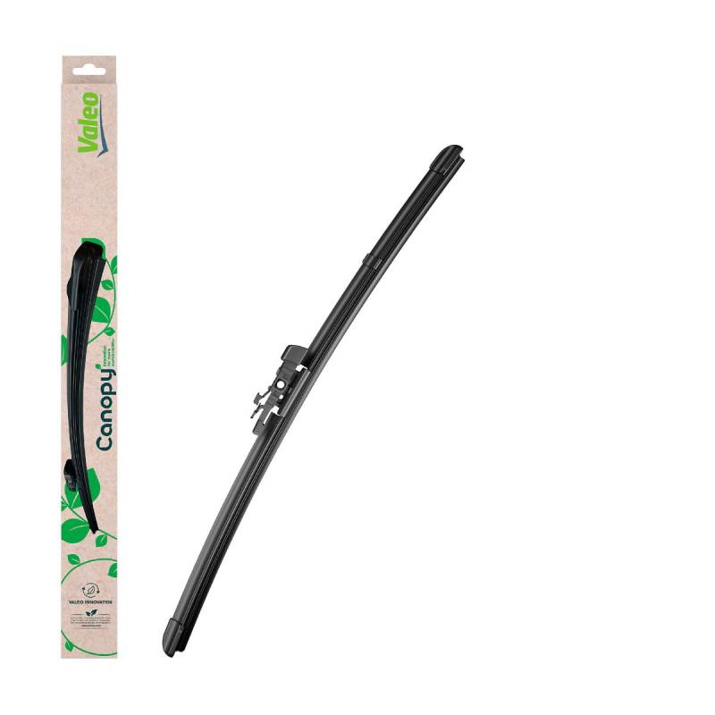 VALEO Canopy - CAN35 - Flachbalkenwischer Basierend Auf Natürlichen Und Recycelten Materialien - Länge: 450mm Vorne (Beinhaltet: 1 Scheibenwischer) - 583935 von VALEO