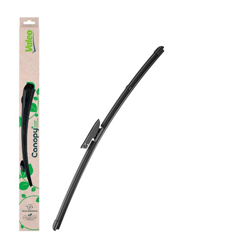 VALEO Canopy - CAN37 - Flachbalkenwischer Basierend Auf Natürlichen Und Recycelten Materialien - Länge: 450mm Vorne (Beinhaltet: 1 Scheibenwischer) - 583937 von VALEO