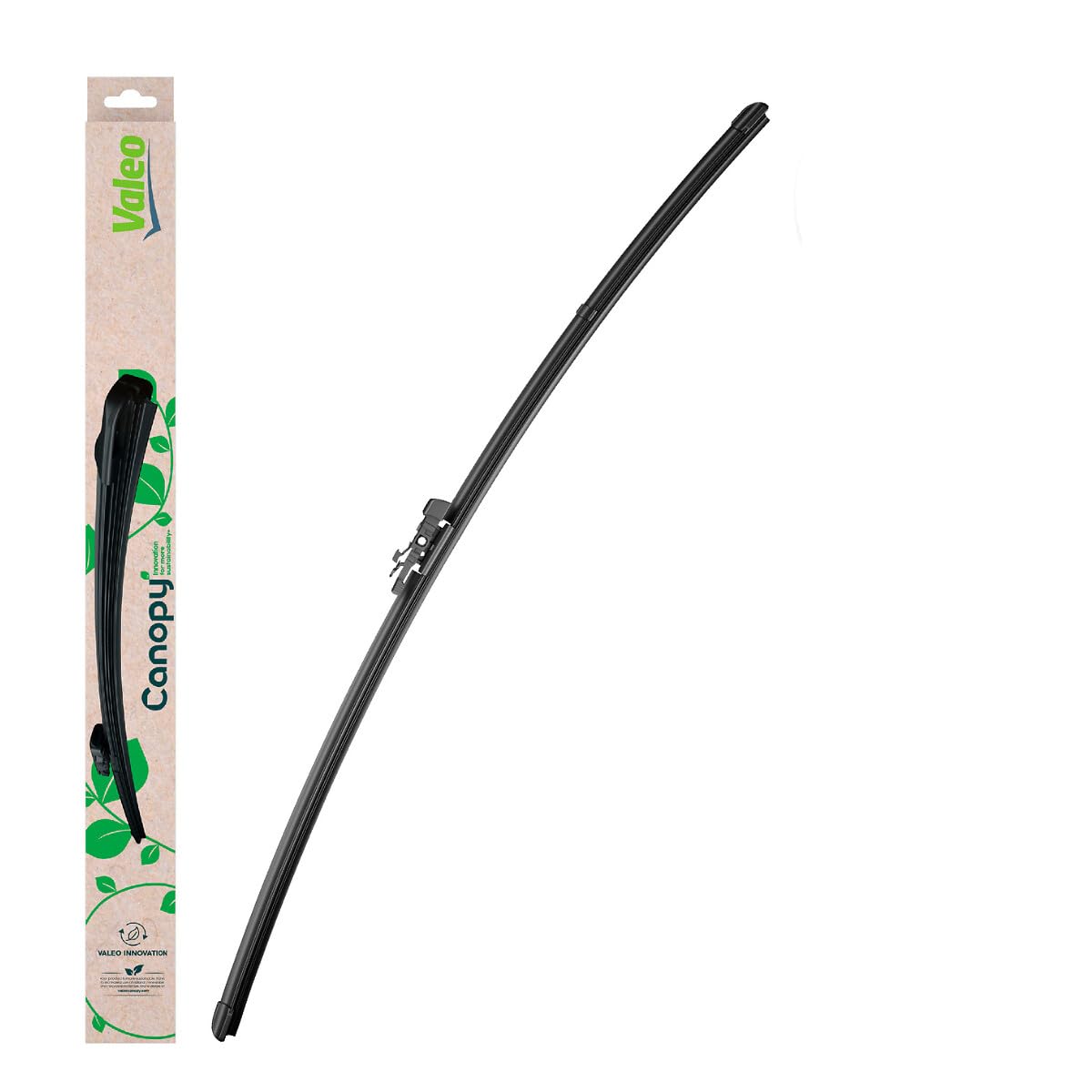 VALEO Canopy - CAN90 - Flachbalkenwischer Basierend Auf Natürlichen Und Recycelten Materialien - Länge: 700mm Vorne (Beinhaltet: 1 Scheibenwischer) - 583990 von VALEO
