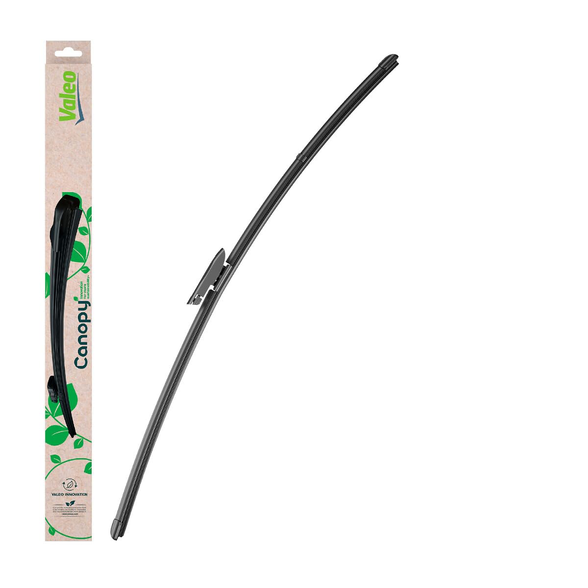 VALEO Canopy - CAN97 - Flachbalkenwischer Basierend Auf Natürlichen Und Recycelten Materialien - Länge: 750mm Vorne (Beinhaltet: 1 Scheibenwischer) von VALEO