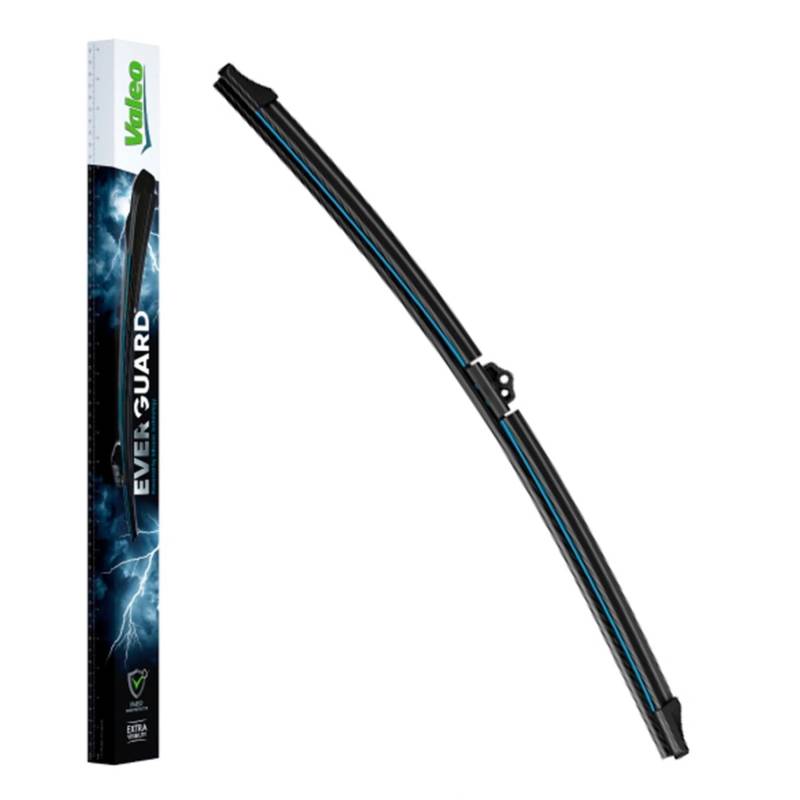 VALEO EVERGUARD - VSF53 - Premium Silikon-Wischerblatt - Länge: 530mm - Vorne (Beinhaltet: 1 Scheibenwischer) - 566008 von Valeo