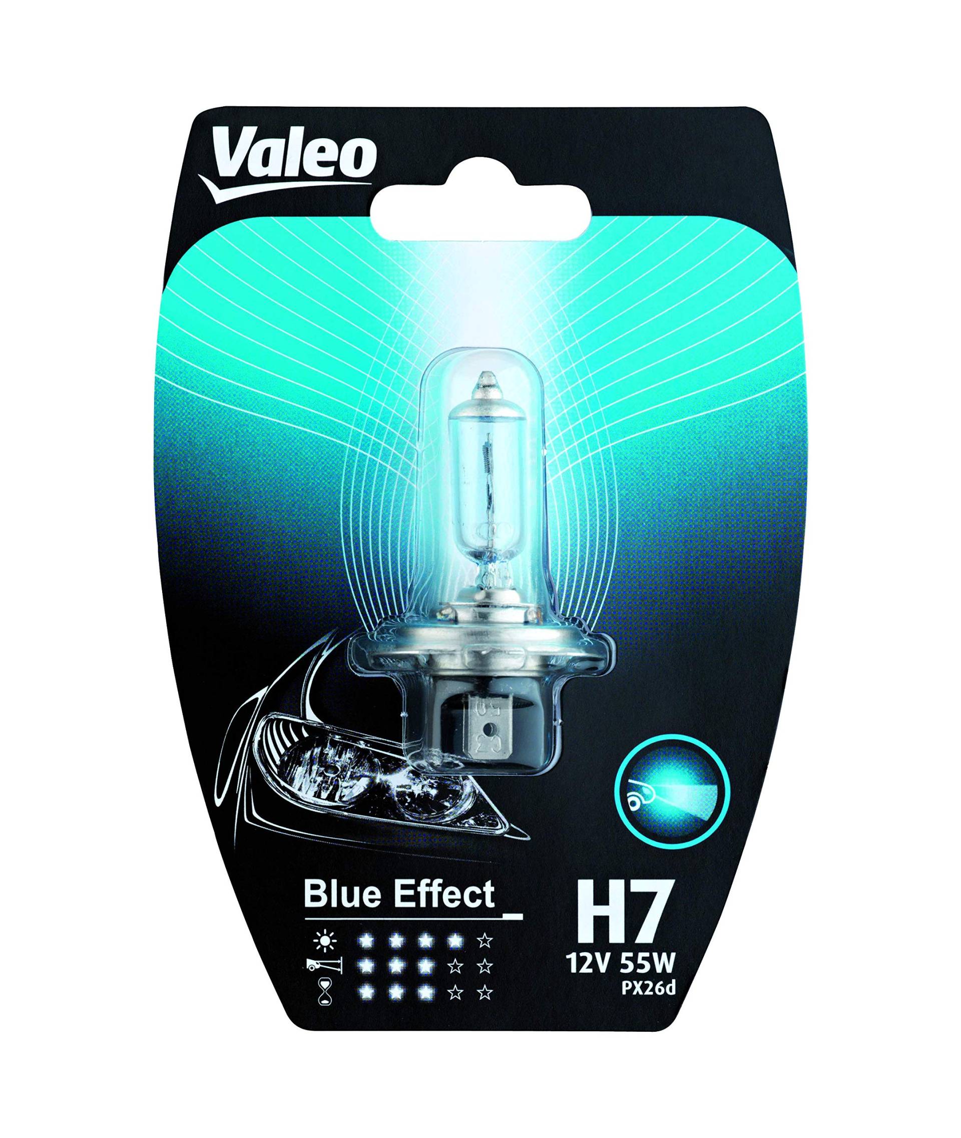 Valeo Halogen Glühlampe, H7-Blue Effect-Blister x1, 32520 von Valeo