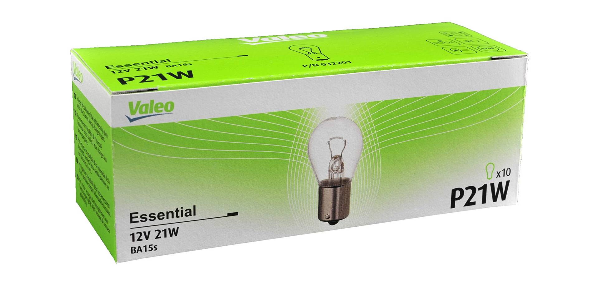 Valeo 32201 Glühlampe, Zusatzbremsleuchte von VALEO
