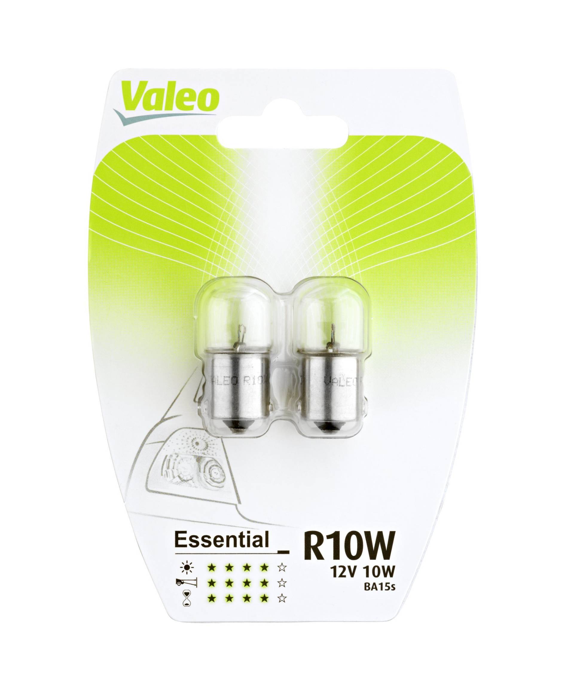Valeo Halogen Glühlampe, R10W-Essential-Blister x2, 32128, Set of 2 Valeo Halogen Glühlampe, R10W-Essential-Blister x2, 32128, Set of 2 von Valeo