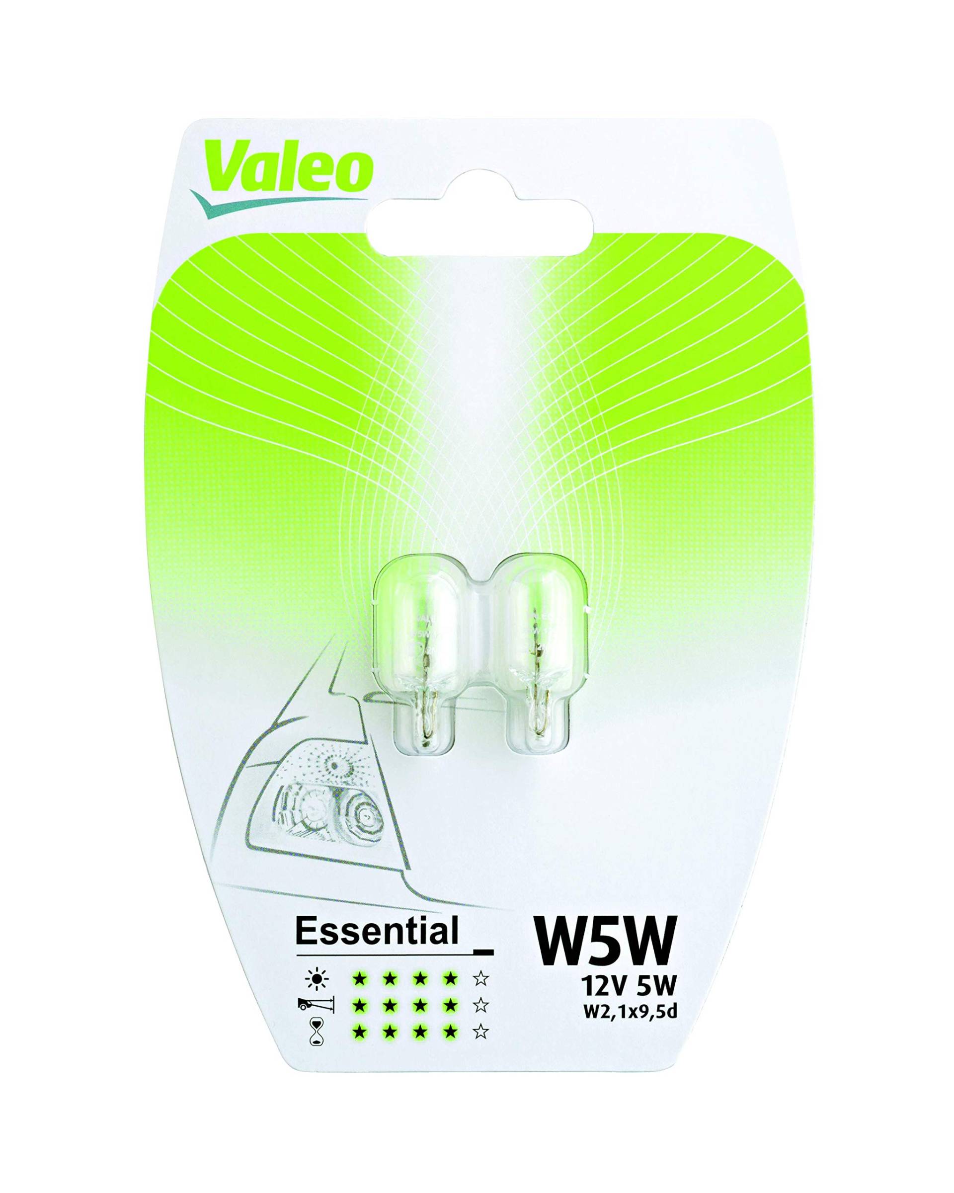 Valeo 32116 Leuchtmittel 5 W, Set von 2 von Valeo