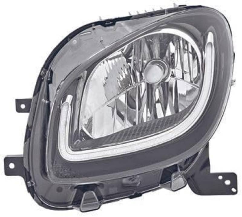 VALEO Halogen Scheinwerfer, Teilenummer 46796 für die Fahrzeugmodelle SMART Fortwo III (2014 > ) von VALEO