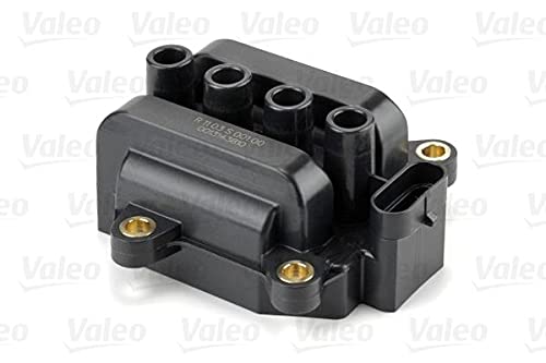 VALEO 245195 Zündspule Anzahl der Sekundärauslässe : 4 Anzahl der Pins : 4 Typ von Connexion : Primärwiderstand : Sekundärwiderstand : von valeo