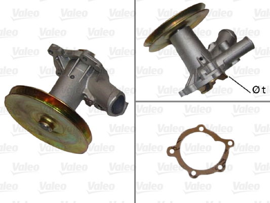 Wasserpumpe, Motorkühlung Valeo 506034 von Valeo