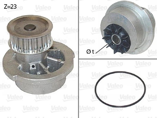 Wasserpumpe, Motorkühlung Valeo 506308 Wasserpumpe, Motorkühlung Valeo 506308 von Valeo