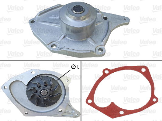 Wasserpumpe, Motorkühlung Valeo 506674 von Valeo
