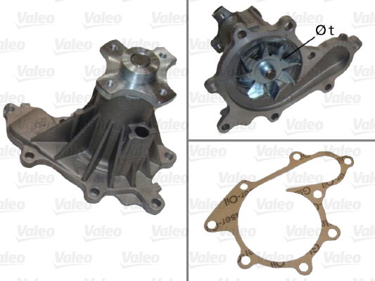 Wasserpumpe, Motorkühlung Valeo 506927 von Valeo