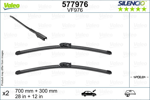 Wischblatt vorne Valeo 577976 Wischblatt vorne Valeo 577976 von Valeo