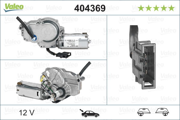 Wischermotor hinten Valeo 404369 von Valeo