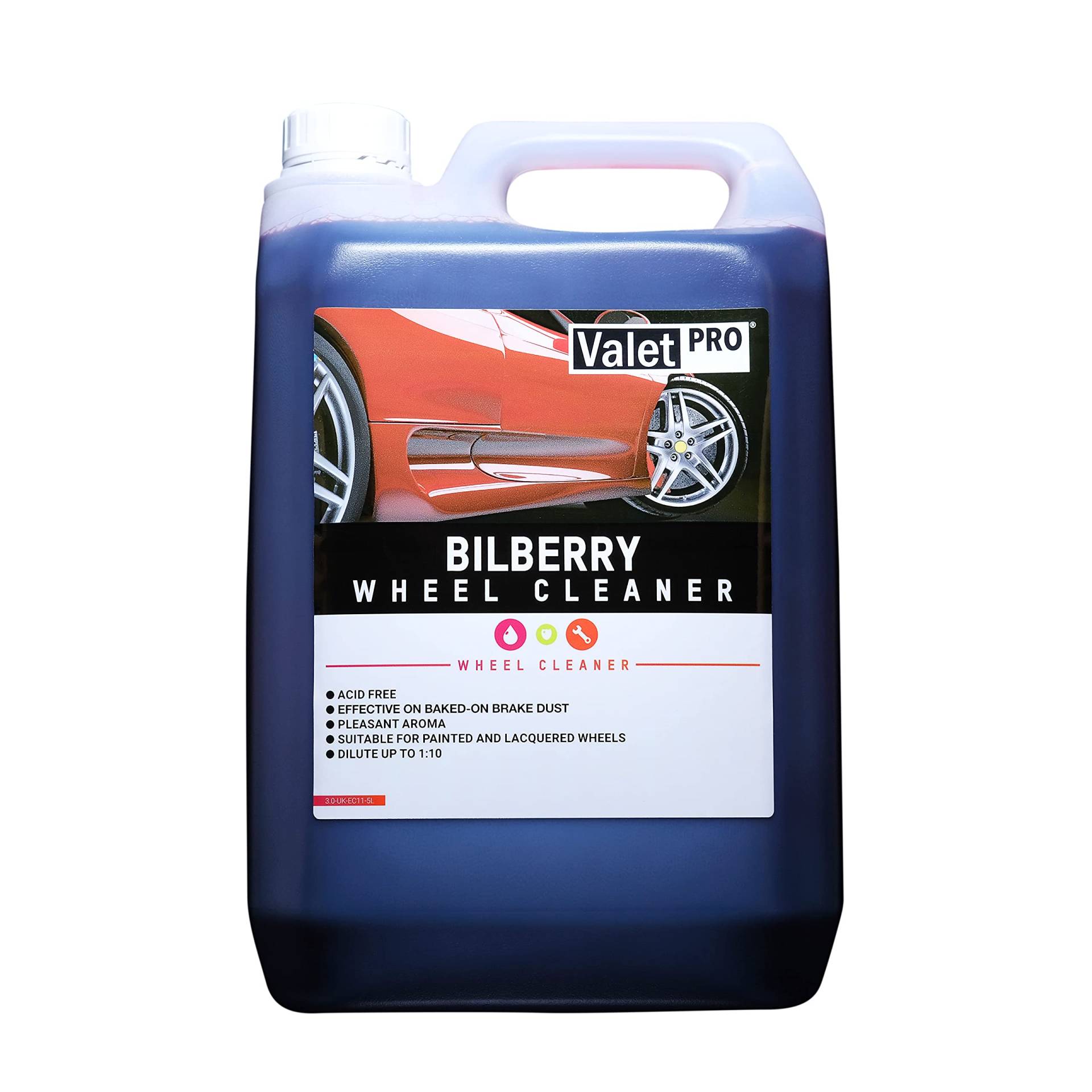 ValetPRO - Bilberry Safe Wheel Cleaner - 5L Felgenreiniger von ValetPRO