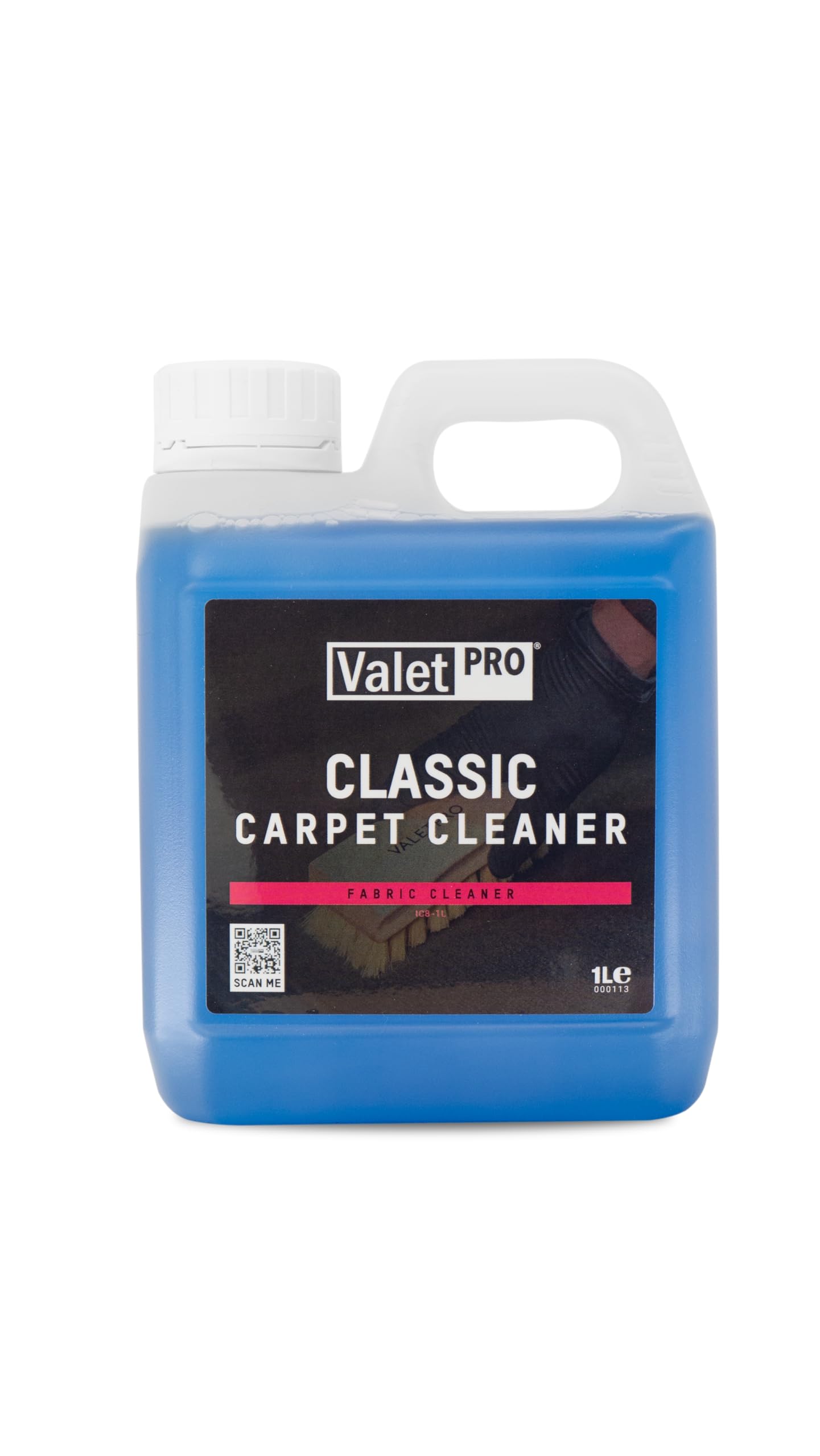 ValetPRO Classic Carpet Cleaner Teppich und Polsterreiniger, 1 Liter, besonders geeignet für Auto Polster, Sitze und Fußmatten von ValetPRO
