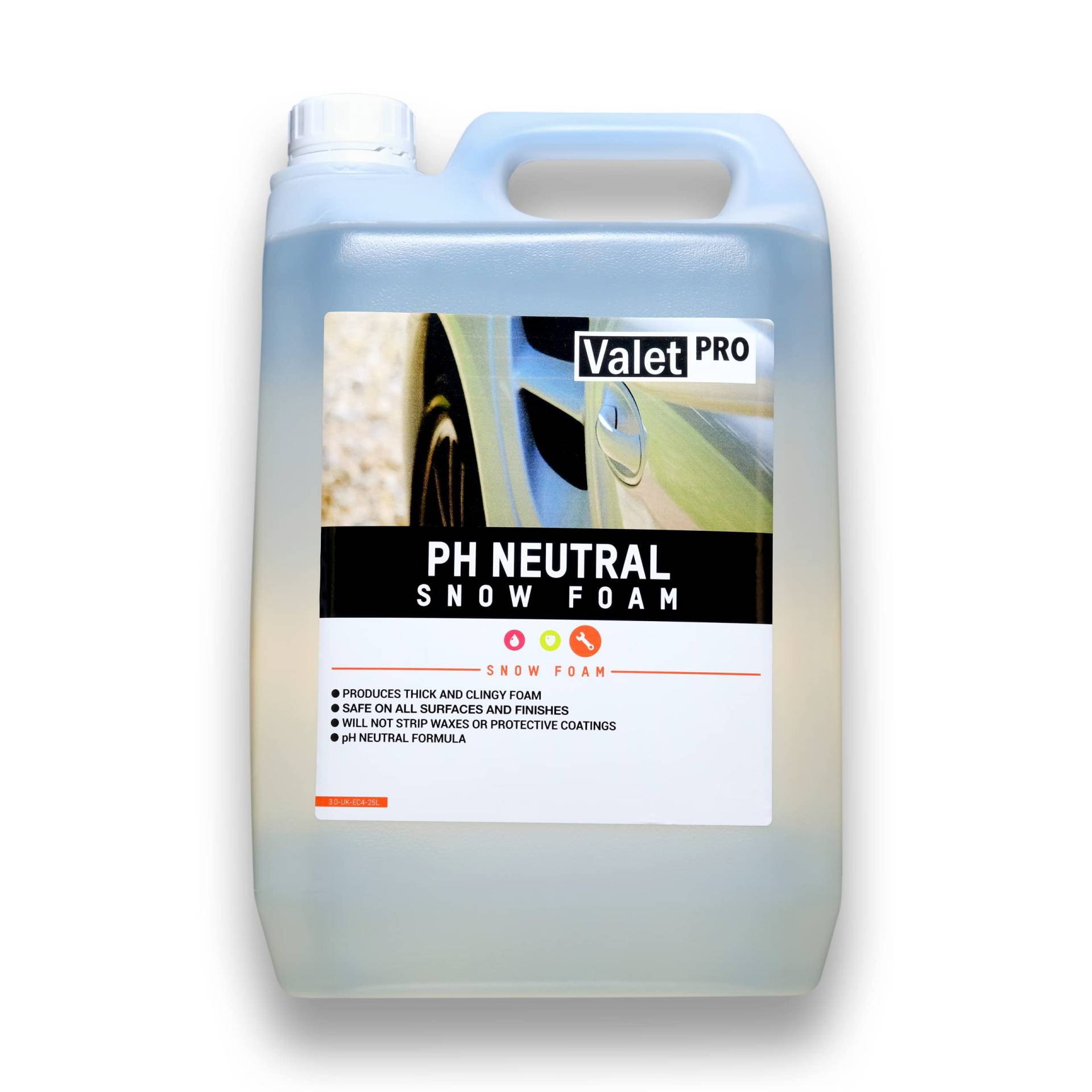 ValetPRO EC4 5L PH Neutral Snow Foam, 5 Liter - Dicker Auto Vorwäsche Schaum - mit Sprüher oder Hochdruckreiniger anwendbar ValetPRO EC4 5L PH Neutral Snow Foam, 5 Liter - Dicker Auto Vorwäsche Schaum - mit Sprüher oder Hochdruckreiniger anwendbar von ValetPRO