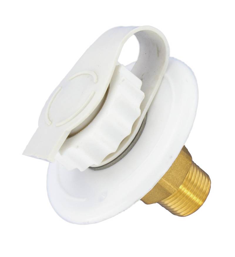 Valterra A01-0170LF Wassereinlass, 6,5 cm (2-3/4 Zoll), Weiß von Valterra
