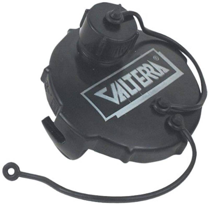 Valterra T1020-1VP Ablaufventilkappe – 7,6 cm mit Kappe, 1,9 cm GHT, schwarz (kardiert) von Valterra