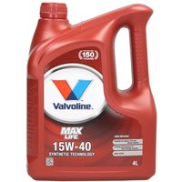 Motoröl VALVOLINE Maxlife 15W40 4L von Valvoline