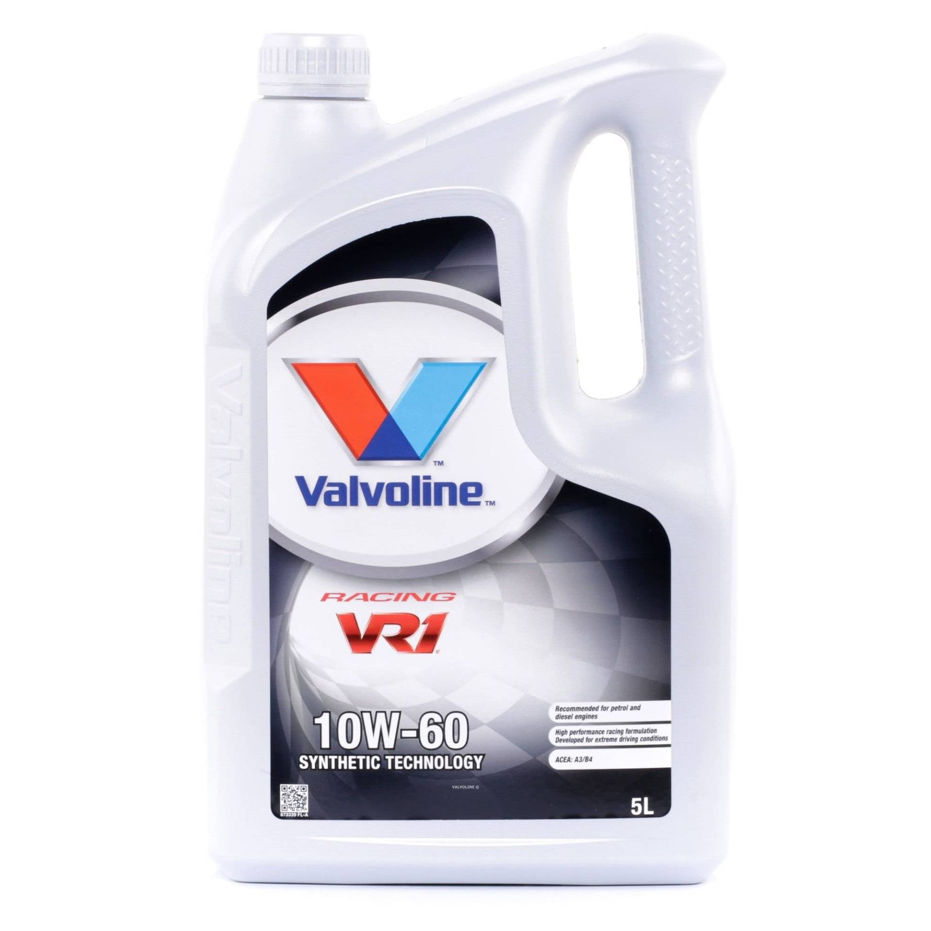 Motoröl Valvoline – Kabine, Öl Motor VR1 Racing 10 W 5 Liter von Valvoline