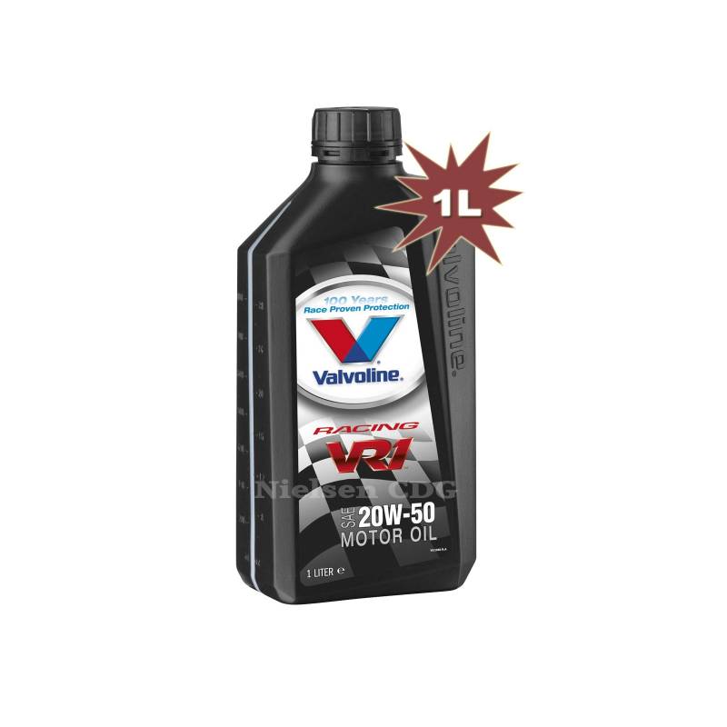 Motoröl Valvoline VR1 Racing 20W-50 1 Liter mineralisch von Valvoline