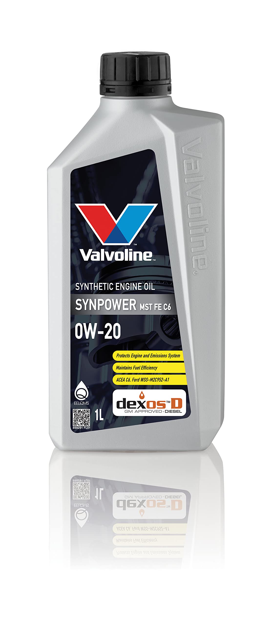 SYNPOWER MST FE C6 0W20 1 Liter SYNPOWER MST FE C6 0W20 1 Liter von Valvoline