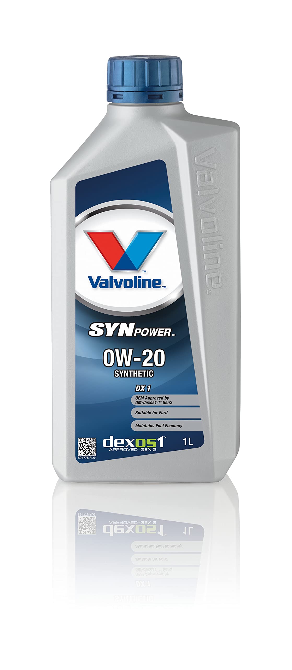 VALVOLINE 1 Liter Motoröl SYNPOWER DX1 0W20 SW | 894775 VALVOLINE 1 Liter Motoröl SYNPOWER DX1 0W20 SW | 894775 von Valvoline