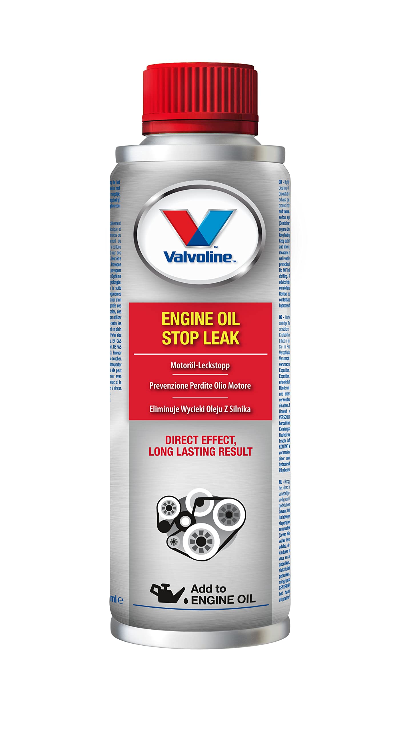 Valvoline 0,3 Liter Motoröl-Leckstopp Engine Oil Stop Leak | Zuverlässige Abdichtung von Motoröllecks von Valvoline
