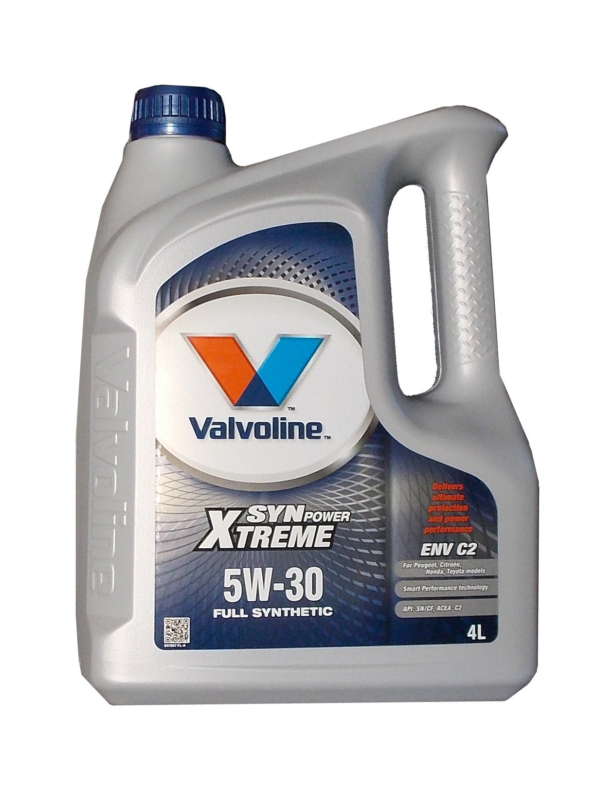 Valvoline 4L vollsynthetisches Motoröl SynPower Xtreme 5W-30 ENV C2 katalysatorverträglich 872521 vorm. 872521 von Valvoline