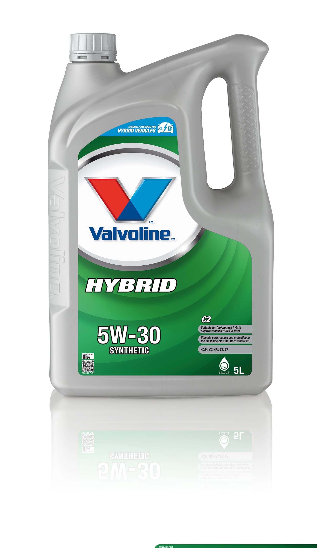 VAL HYBRID VEHICLE C2 5W30 5 Liter von Valvoline