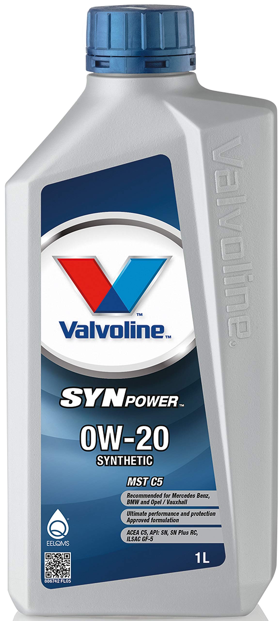 SYNPOWER MST C5 0W20 1 Liter SYNPOWER MST C5 0W20 1 Liter von Valvoline