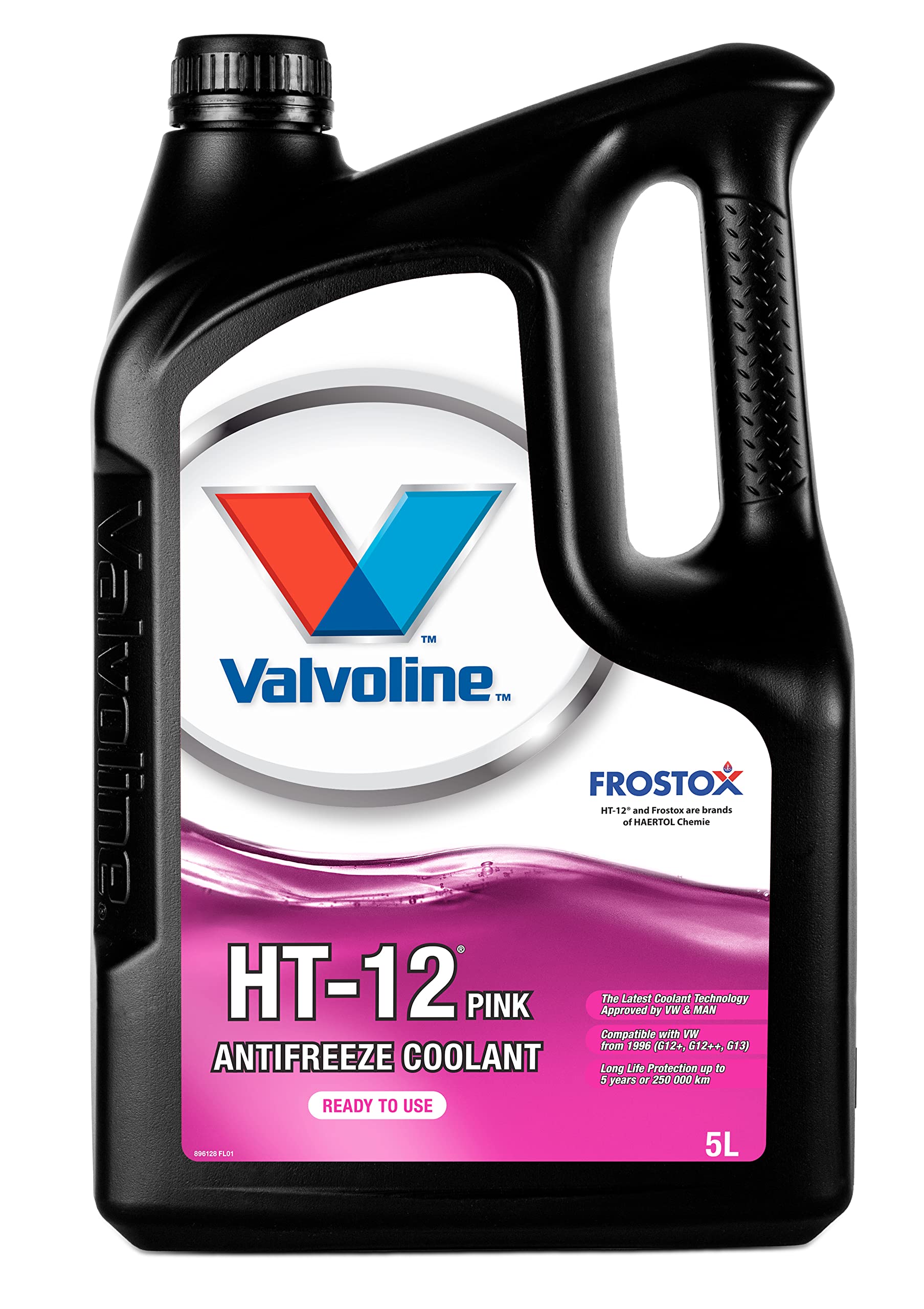 Valvoline Antifreeze Coolant HT-12 Pink Ready-to-Use, 5L Valvoline Antifreeze Coolant HT-12 Pink Ready-to-Use, 5L von Valvoline